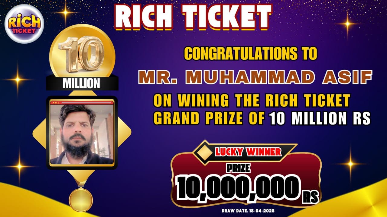 S8 Game rich ticket Pakistan images